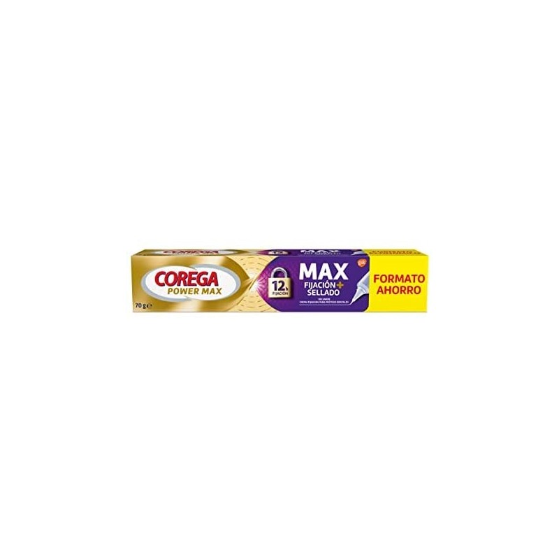 Corega Power Max Fijación + sellado (70 gramos) | Farmacia Tuset