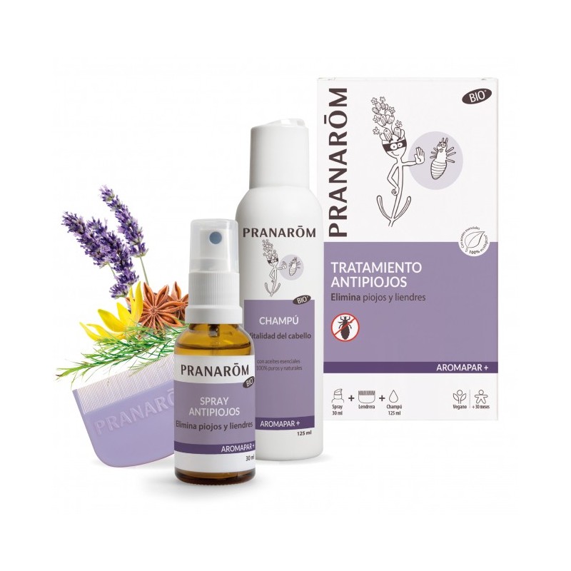 Pranarom Aromapar+ Tratamiento Antipiojos  BIO | Farmacia Tuset