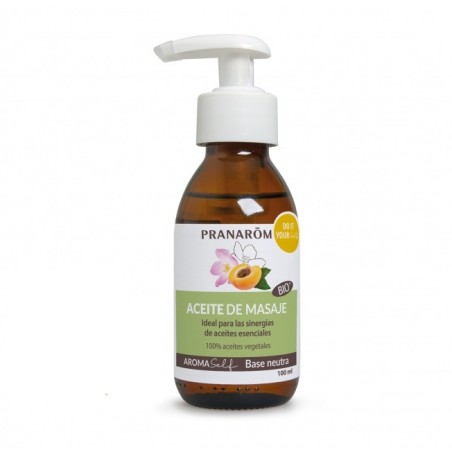 Pranarom Aromaself Aceite Masaje Base Neutra BIO (100 ml) | Farmacia Tuset