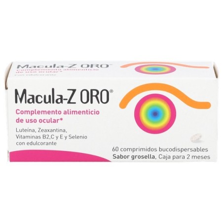 Macula Z Oro (60 comprimidos bucodispersables) | Farmacia Tuset