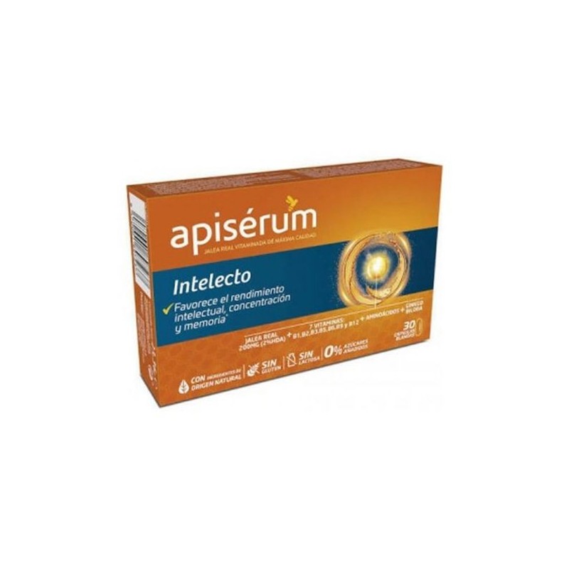 Apiserum intelecto 30 cápsulas/ Farmacia Tuset