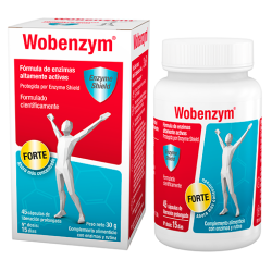 Wobenzim 45 cápsulas /  Farmacia Tuset