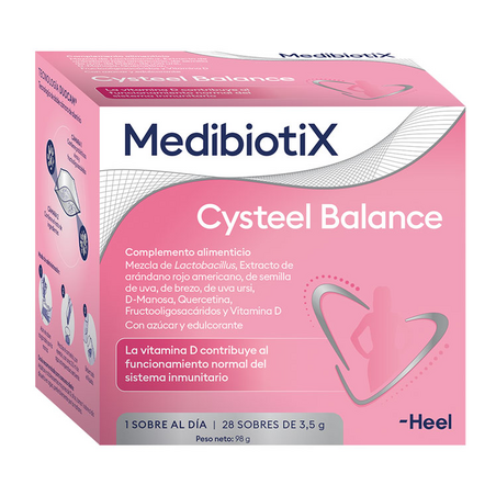 Heel Medibiotix Cysteel Balance 28 sobres 3,5 G | Farmacia Tuset