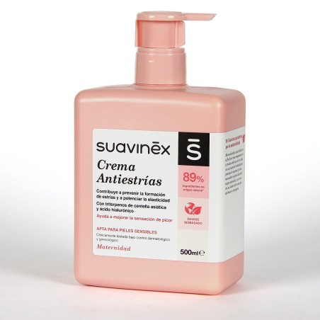 Suavinex Crema Antiestrías (500 ml) | Farmacia Tuset