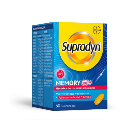 Supradyn Memoria 50+ (30 comprimidos) | Farmacia Tuset