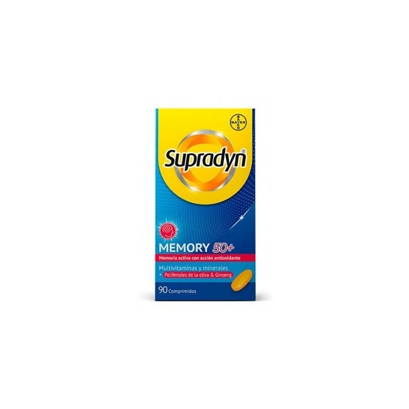 Supradyn Memory 50+ 90 comprimidos.| Farmacia Tuset