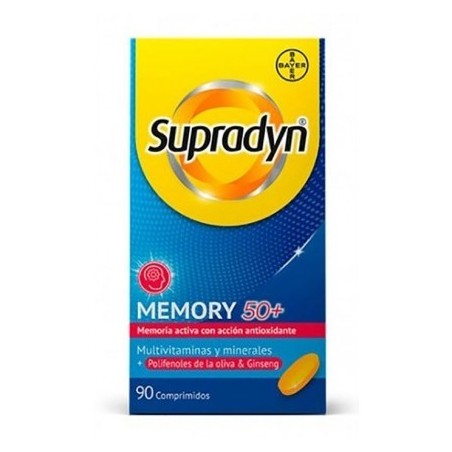 Supradyn Memory 50+ 90 comprimidos.| Farmacia Tuset