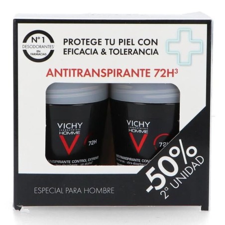 Vichy antitranspirante 72Horas para hombre | Farmacia Tuset