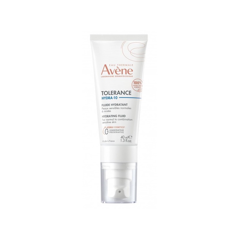 Avene Tolerance Hydra-10 fluido hidratante| Farmacia Tuset