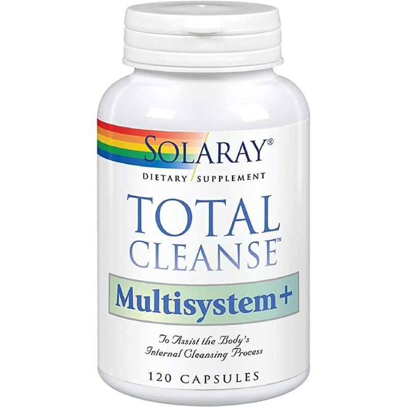 SOLARAY TOTAL CLEANSE MULTISYSTEM+ (120 CAPSULAS)| Farmacia Tuset