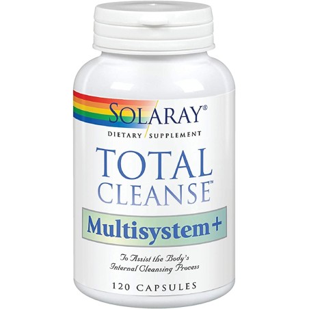 SOLARAY TOTAL CLEANSE MULTISYSTEM+ (120 CAPSULAS)| Farmacia Tuset