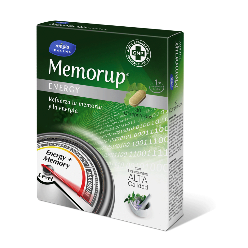 Mayla Pharma Memorup Energy (30 comprimidos) | Farmacia Tuset