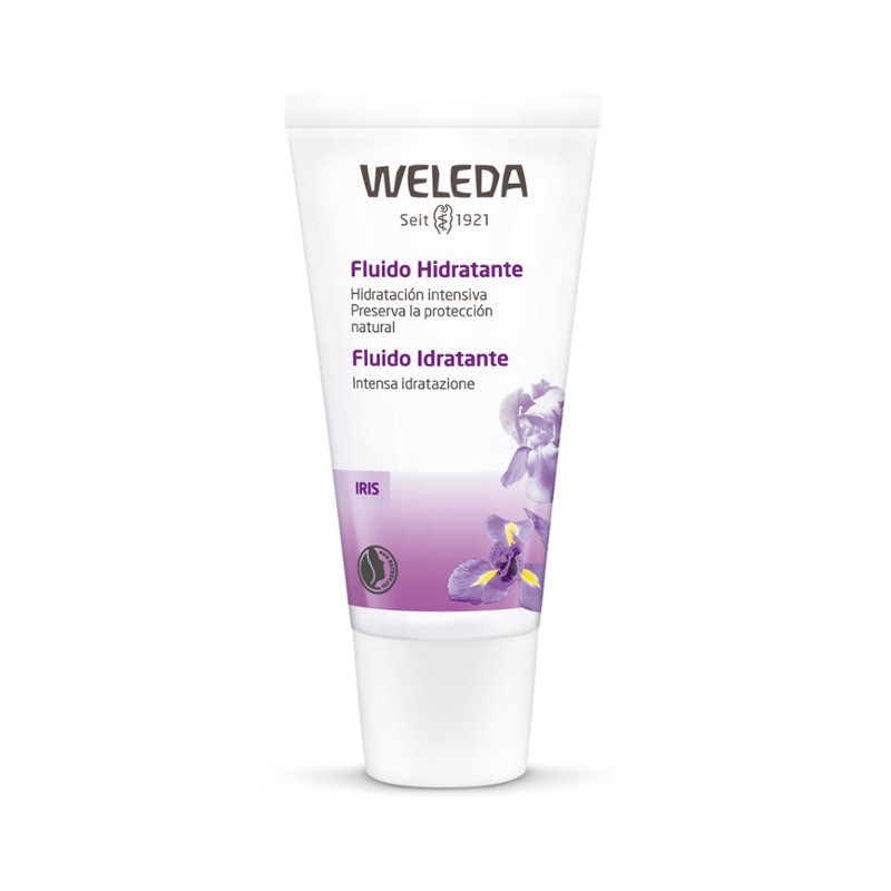 Weleda Fluido Hidratante de Jojoba Iris (30 ml) | Farmacia Tuset