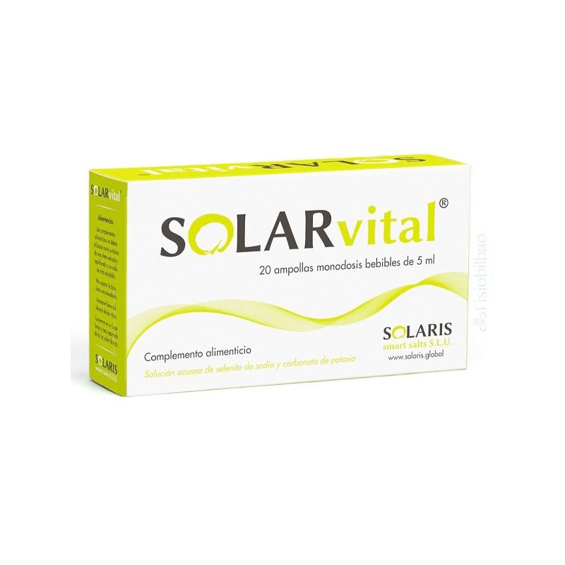 Solaris Solarvital (20 ampollas) | Farmacia Tuset