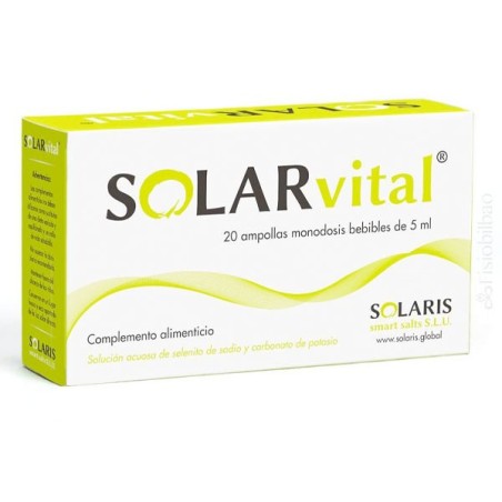 Solaris Solarvital (20 ampollas) | Farmacia Tuset