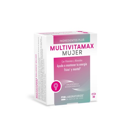 Multivitamax mujer 30 comprimidos | Farmacia Tuset