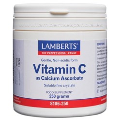 Lamberts Vitamina C Ascorbato de Calcio (250 gr) | Farmacia Tuset