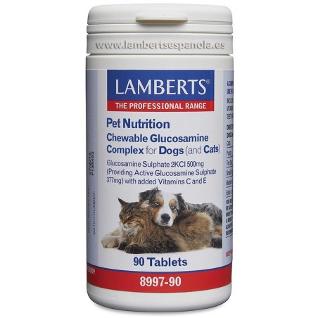 Lamberts Pet Nutrition Glucosamina Complex (90 comp) | Farmacia Tuset