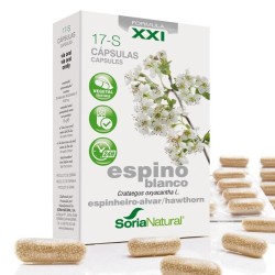 Soria Natural Siglo XXI Espino Blanco 30 cápsulas.| Farmacia Tuset.