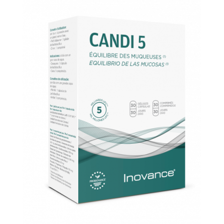 Inovance Candi 5 (30 caps + 30 comp) | Farmacia Tuset