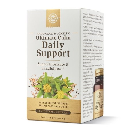 Solgar Ultimate Calm Daily Support (30 cápsulas) | Farmacia Tuset