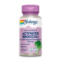 Solaray Activated Broccoli Seed Extract (30 cápsulas) | Farmacia Tuset