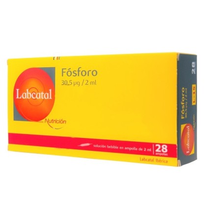Labcatal 15 Fósforo (28 ampollas) | Farmacia Tuset