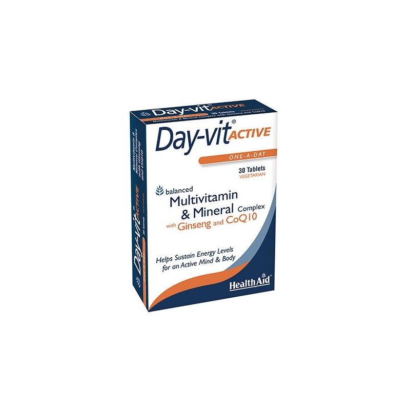 Health Aid Day-vit Active (30 comprimidos) | Farmacia Tuset