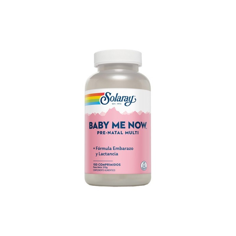 Solaray Baby Me Now (150 comprimidos) | Farmacia Tuset