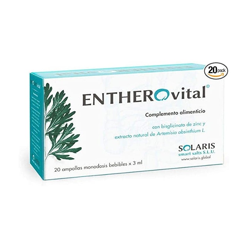 Solaris Entherovital (20 ampollas) | Farmacia Tuset