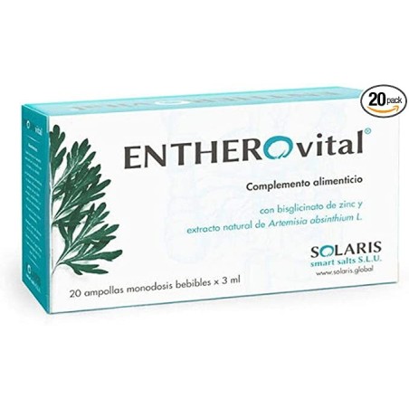 Solaris Entherovital (20 ampollas) | Farmacia Tuset