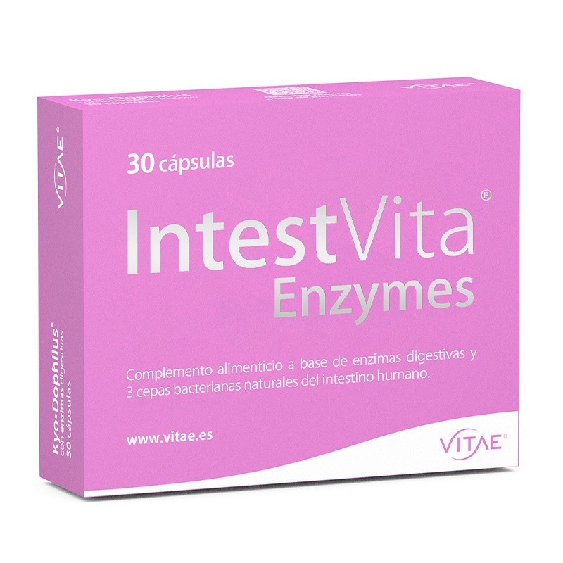 Vitae INTESTVITA  Enzimes (30 cápsulas) | Farmacia Tuset