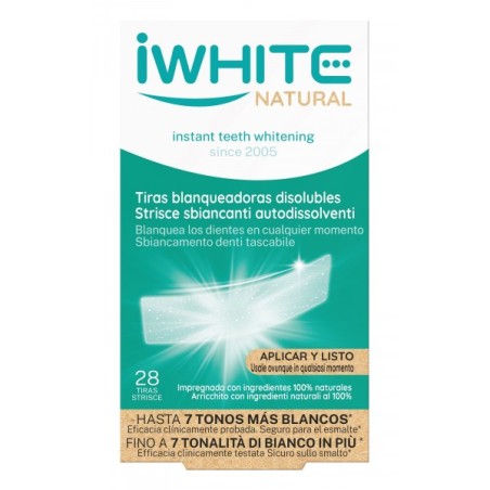 Iwhite tiras blanqueadoras disolubles 28 tiras | Farmacia Tuset