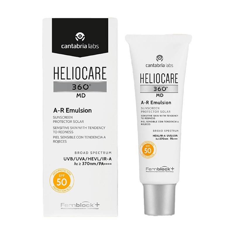 HELIOCARE 360º MD A-R EMULSIÓN PROTECTOR SOLAR PIEL SENSIBLE CON TENDENCIA A ROJECES SPF 50+ 50ML