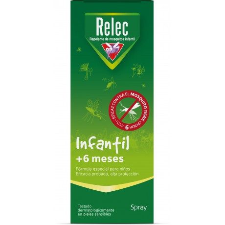Relec Infantil +6 meses Spray (100 ml) | Farmacia Tuset