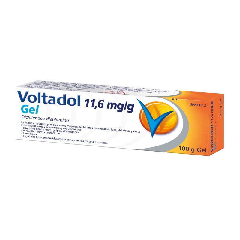 Voltadol 11,6 mg/g Gel Tópico (100 gr) | Farmacia Tuset