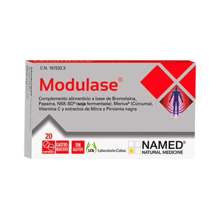 Cobas Modulase (20 comprimidos) | Farmacia Tuset