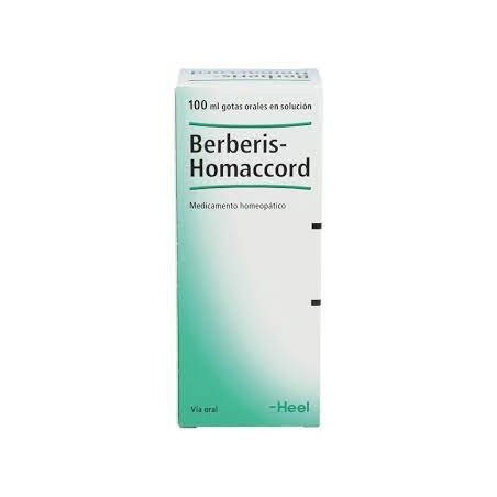 Heel Berberis Homaccord Gotas (100 ml) | Farmacia Tuset