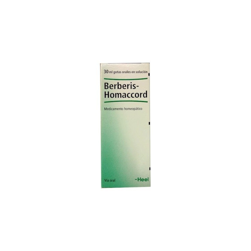 Heel Berberis Homaccord Gotas (30 ml) | Farmacia Tuset