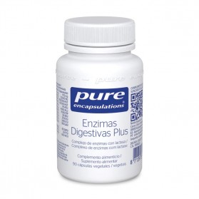 Pure Encapsulations Enzimas Digestivas Plus (90 cápsulas) | Farmacia Tuset