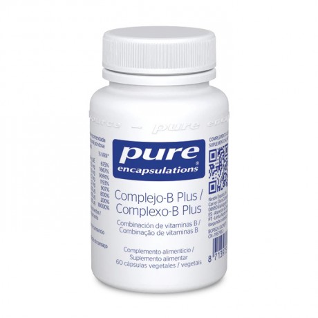Pure Encapsulations Complejo B Plus (60 cápsulas) | Farmacia Tuset