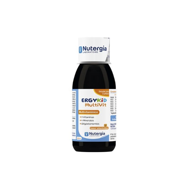 Nutergia Ergykid Multivit (150 ml) | Farmacia Tuset