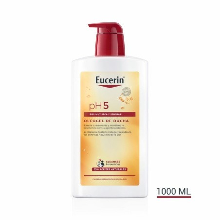 Eucerin Oleogel de Ducha (1000 ml) | Farmacia Tuset