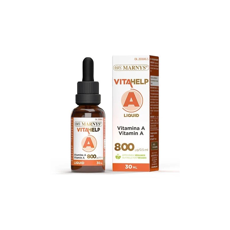 Marnys Vitahelp Vitamina A Líquida (30 ml) | Farmacia Tuset