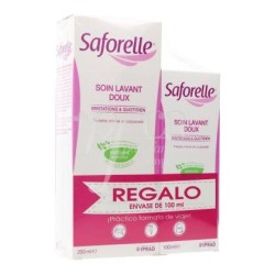 Saforelle gel cuidado intimo pack 500ml+100ml | Farmacia Tuset