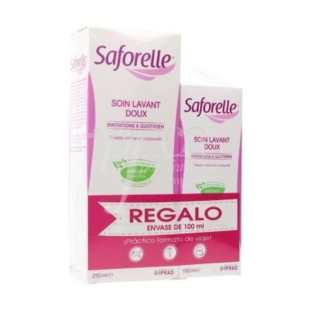 Saforelle gel cuidado intimo pack 500ml+100ml | Farmacia Tuset