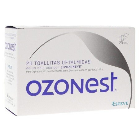 Ozonest Toallitas Oftálmicas (20 ud) | Farmacia Tuset