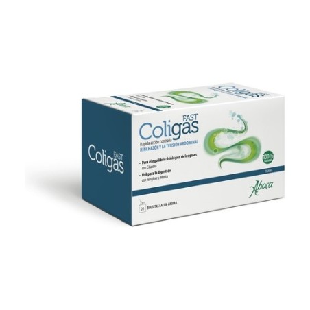 Aboca Coligas Fast 20 bolsitas | Farmacia Tuset