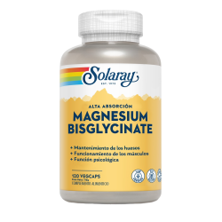 Solaray Magnesium Bisglycinate (120 comprimidos) | Farmacia Tuset