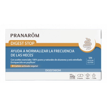 Pranarom Digestarom Digest Stop (20 cápsulas) | Farmacia Tuset